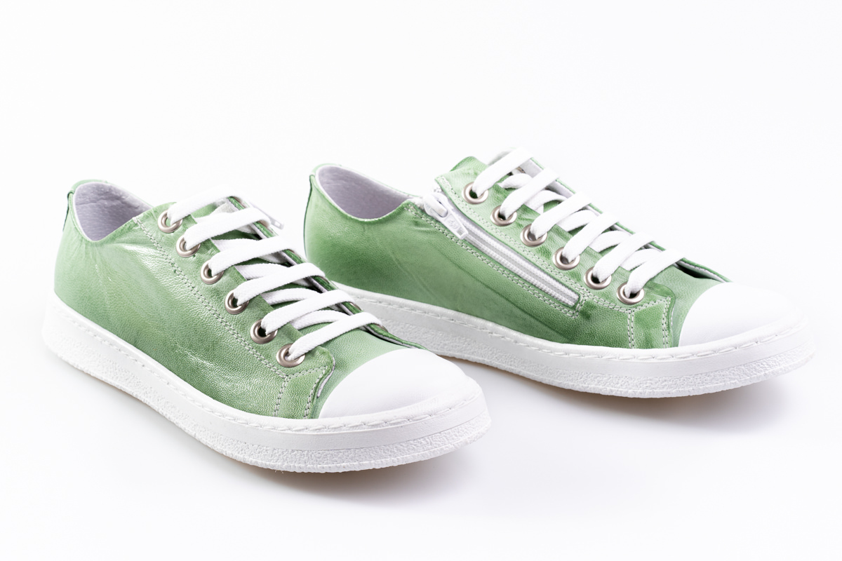 Mint Leather Sneakers 