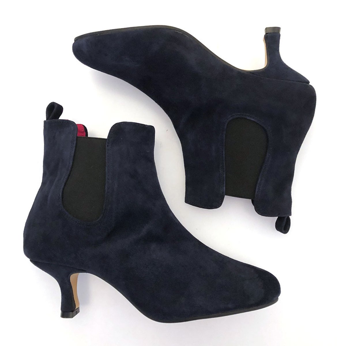 Navy Suede Chelsea