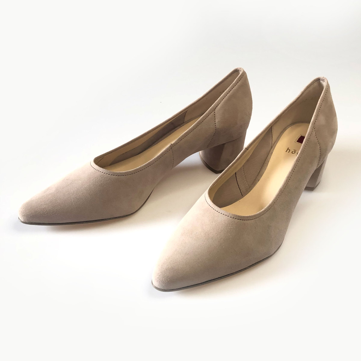 Nude Suede Court