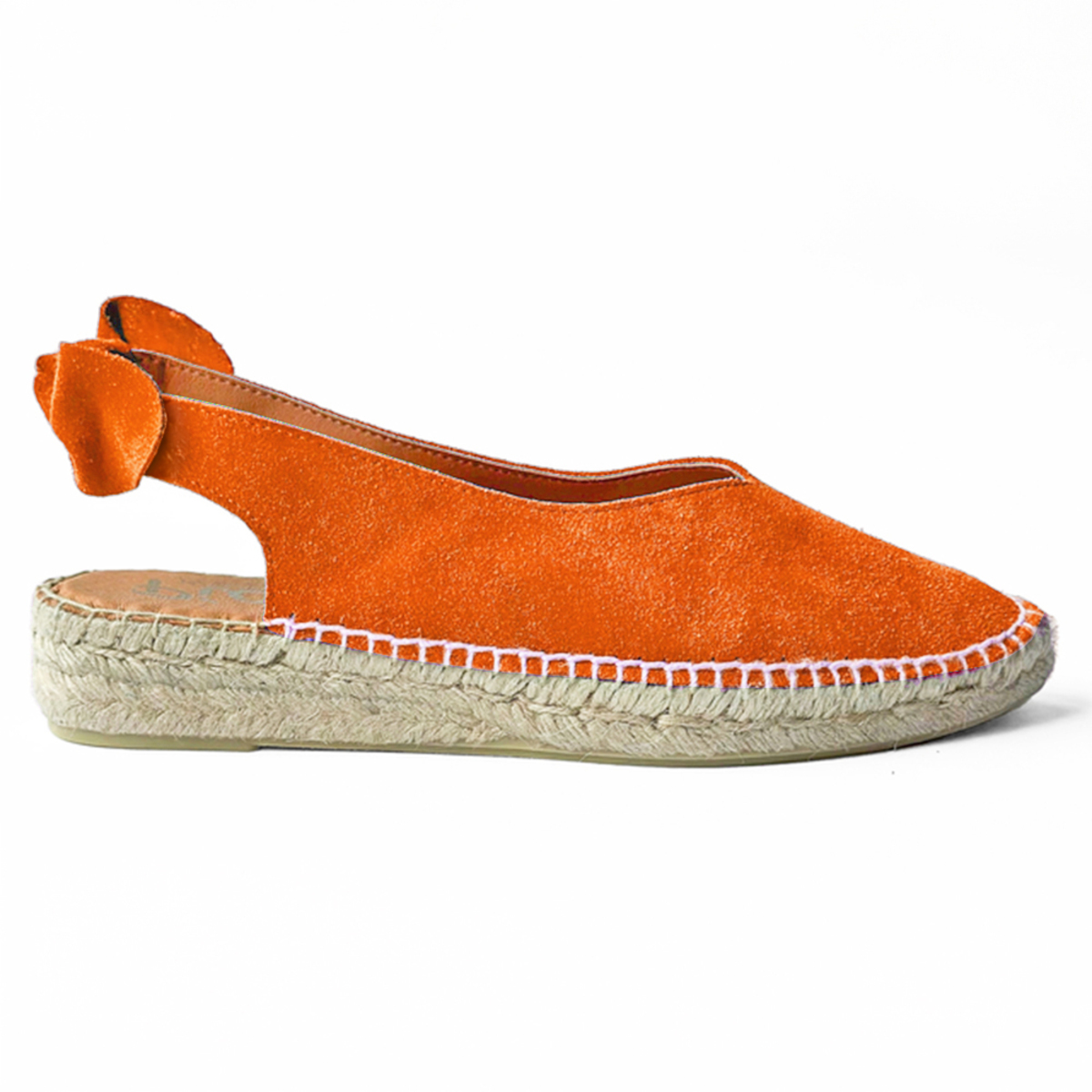 Valencia Bow Trim Espadrilles / Terracotta