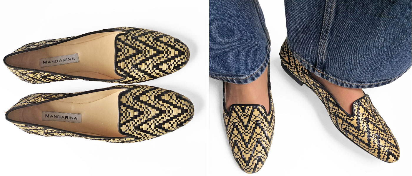Basket Weave Loafers