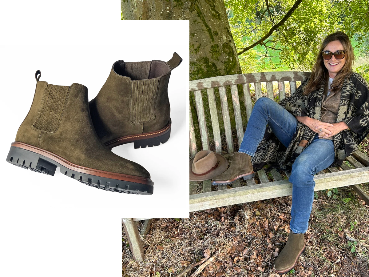 Khakis with chelsea boots sale