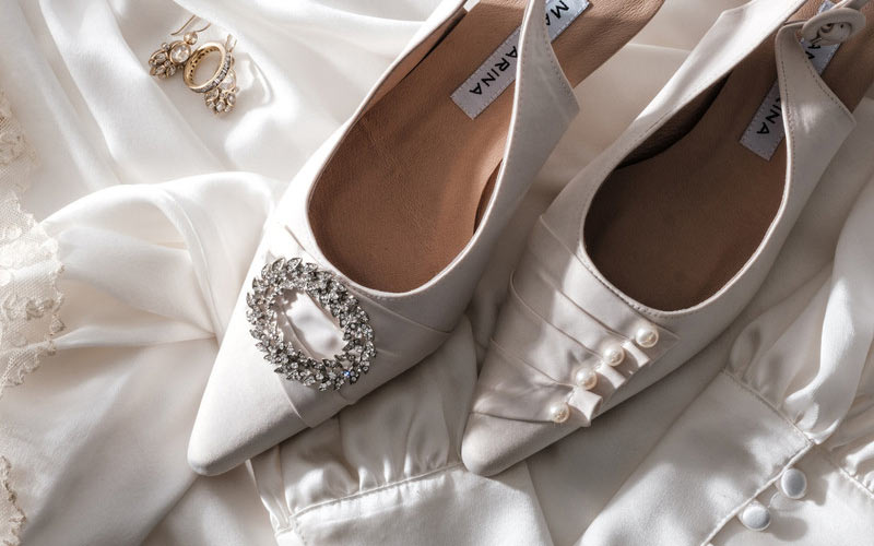 kitten heel wedding shoes