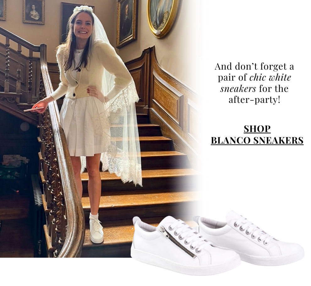 White Wedding Sneakers